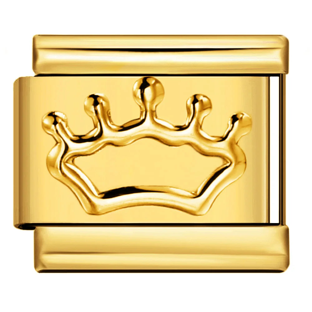 Gold-Charm Essential Krone