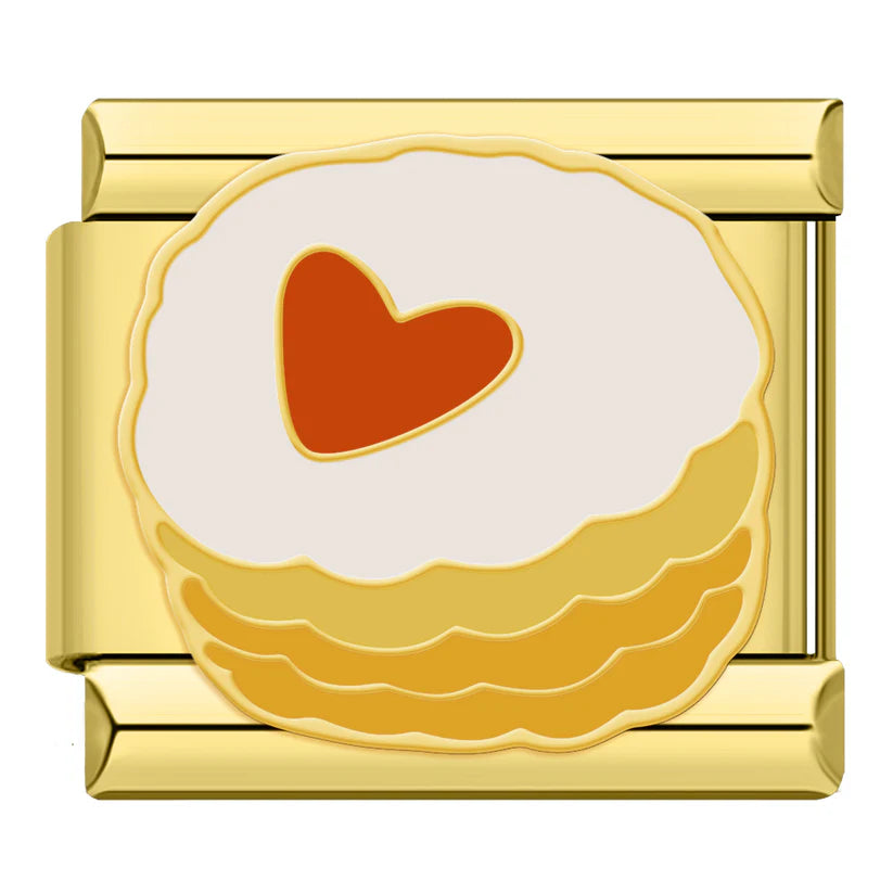 Gold-Charm Food & Drink Liebes Pancake