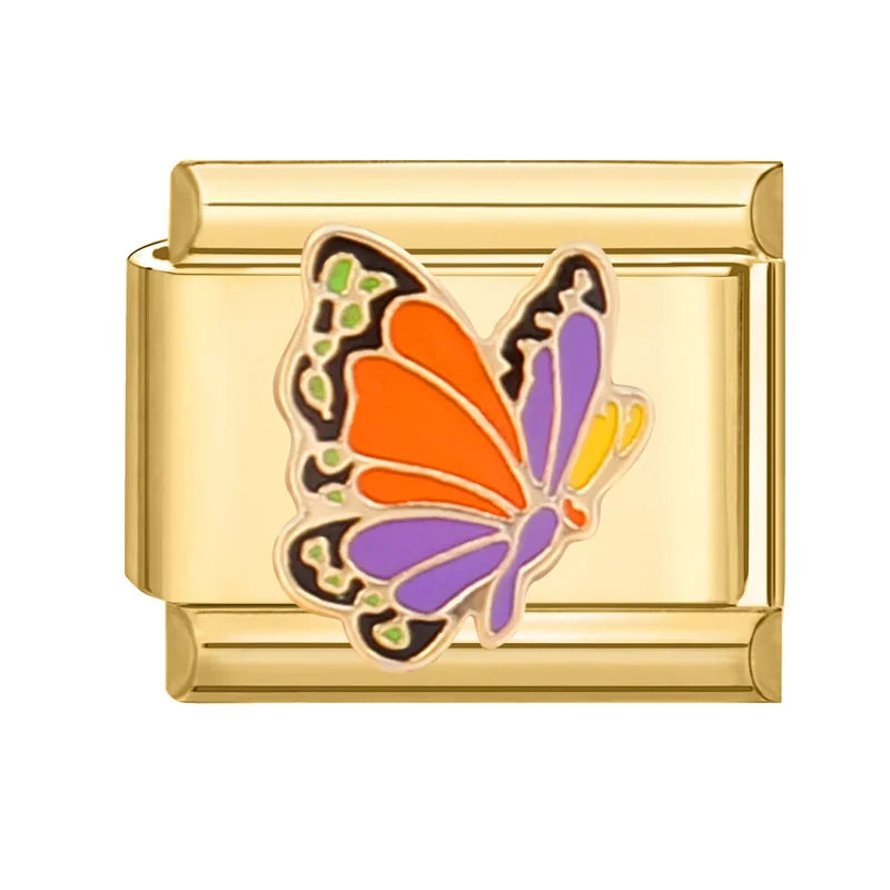 Gold-Charm Tier Schmetterling
