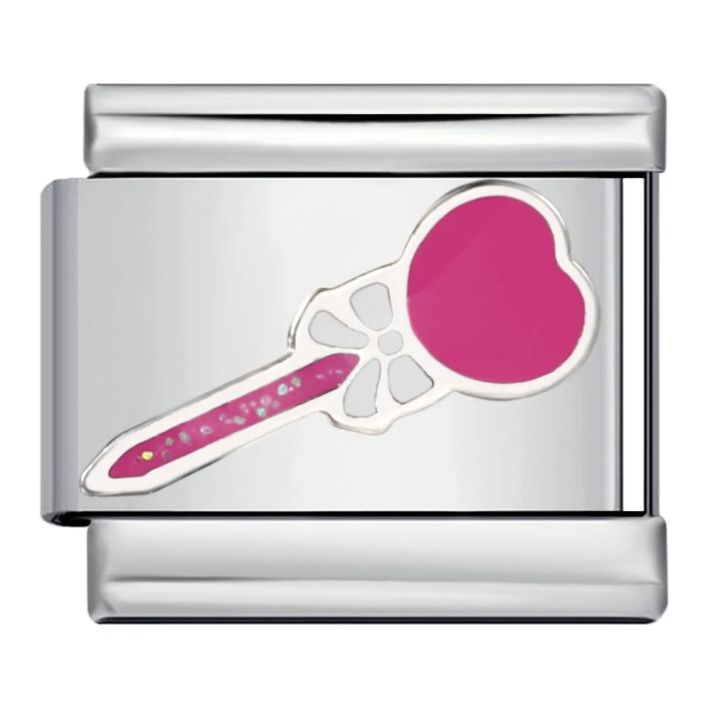 Silber-Charm Essential Liebes Staab