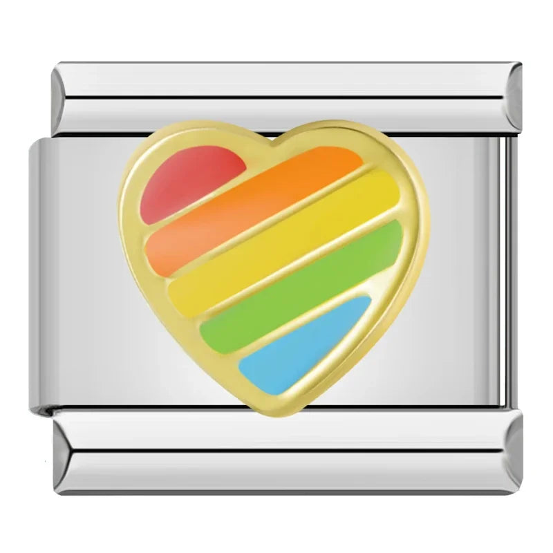 Silber-Charm Liebes Herz