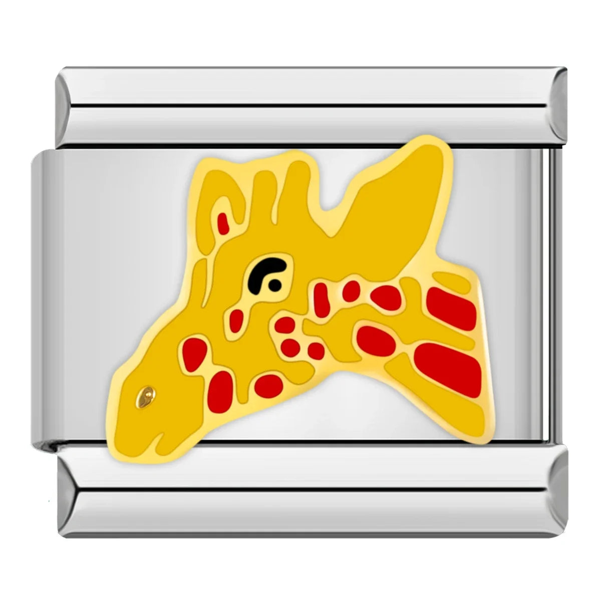 Silber-Charm Tier Giraffe
