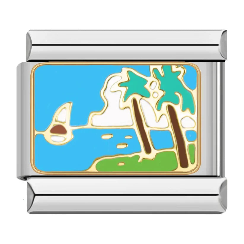 Silber-Charm Insel Traveling