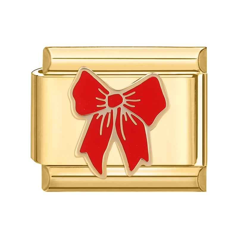 Gold-Charm Essential Schleife