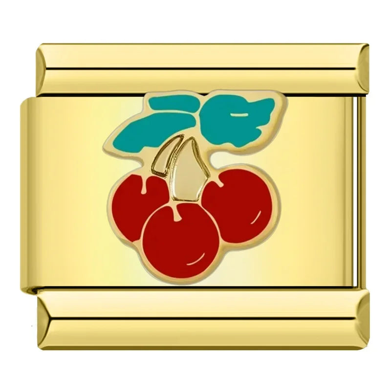 Gold-Charm Food & Drink Kirschen