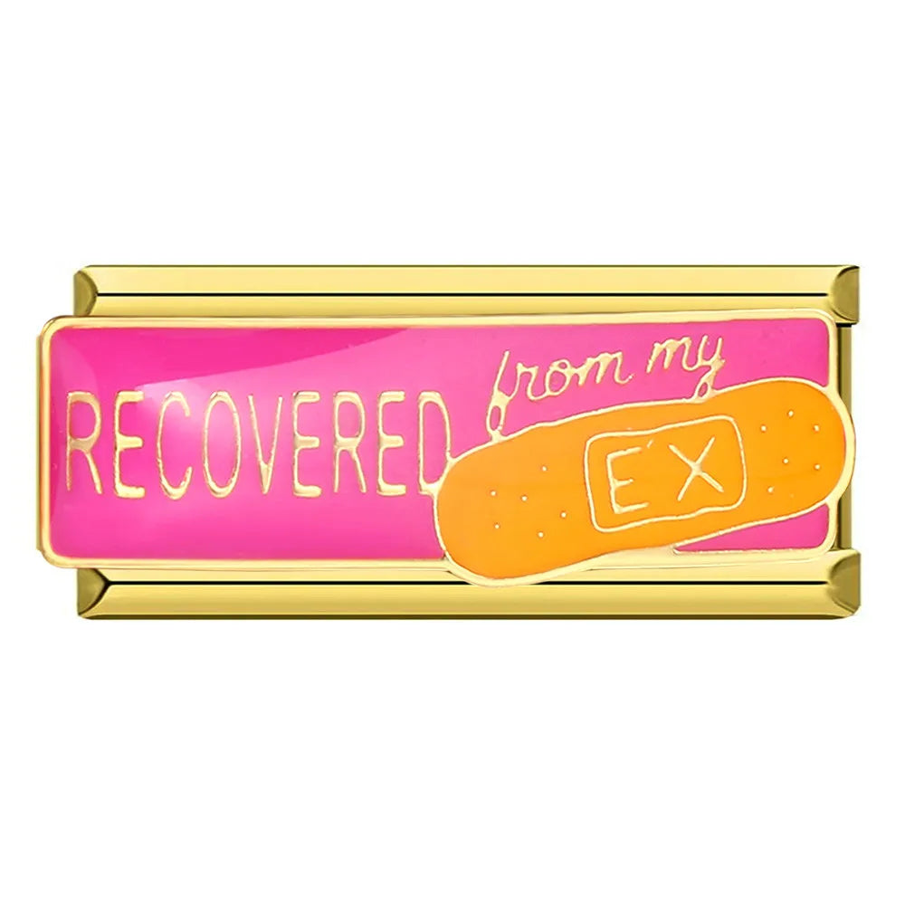 Gold-Doppel-Charm Spruch RECOVERED from my EX