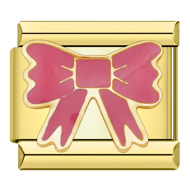 Gold-Charm Essential Schleife