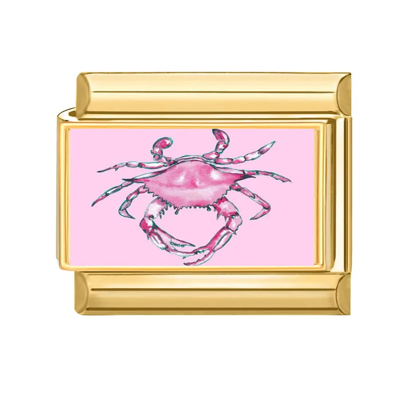 Gold-Charm Tier Krabbe