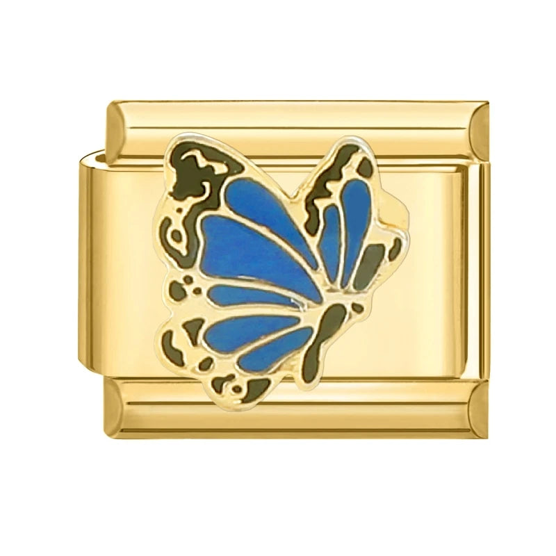 Gold-Charm Tier Schmetterling