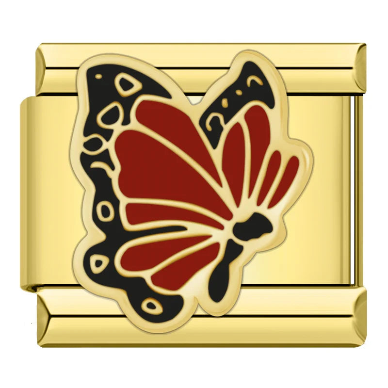 Gold-Charm Tier Schmetterling