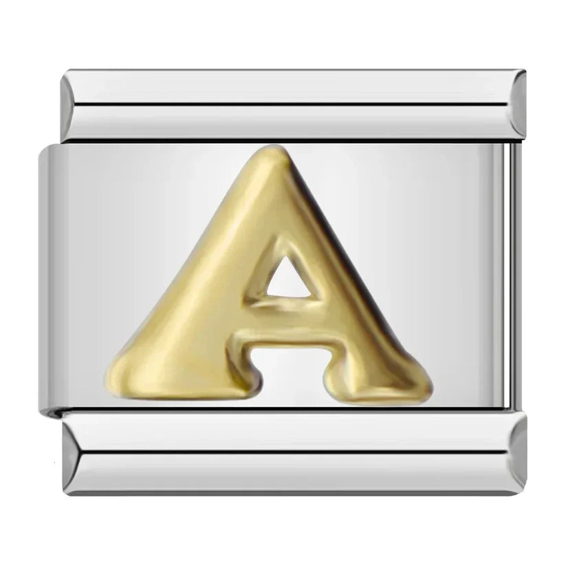 Silber-Charm Buchstabe A