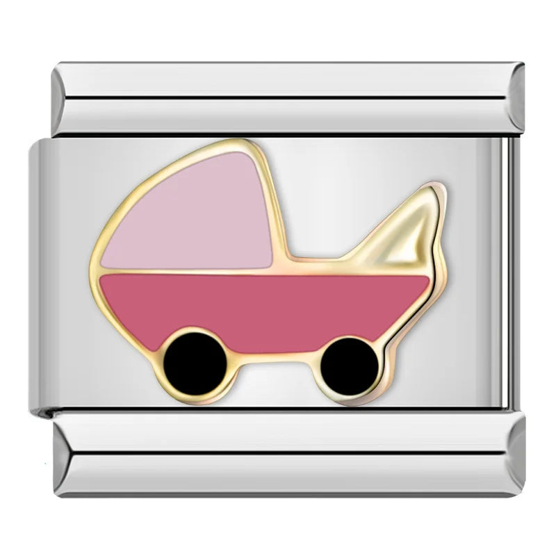 Silber-Charm Essential Kinderwagen
