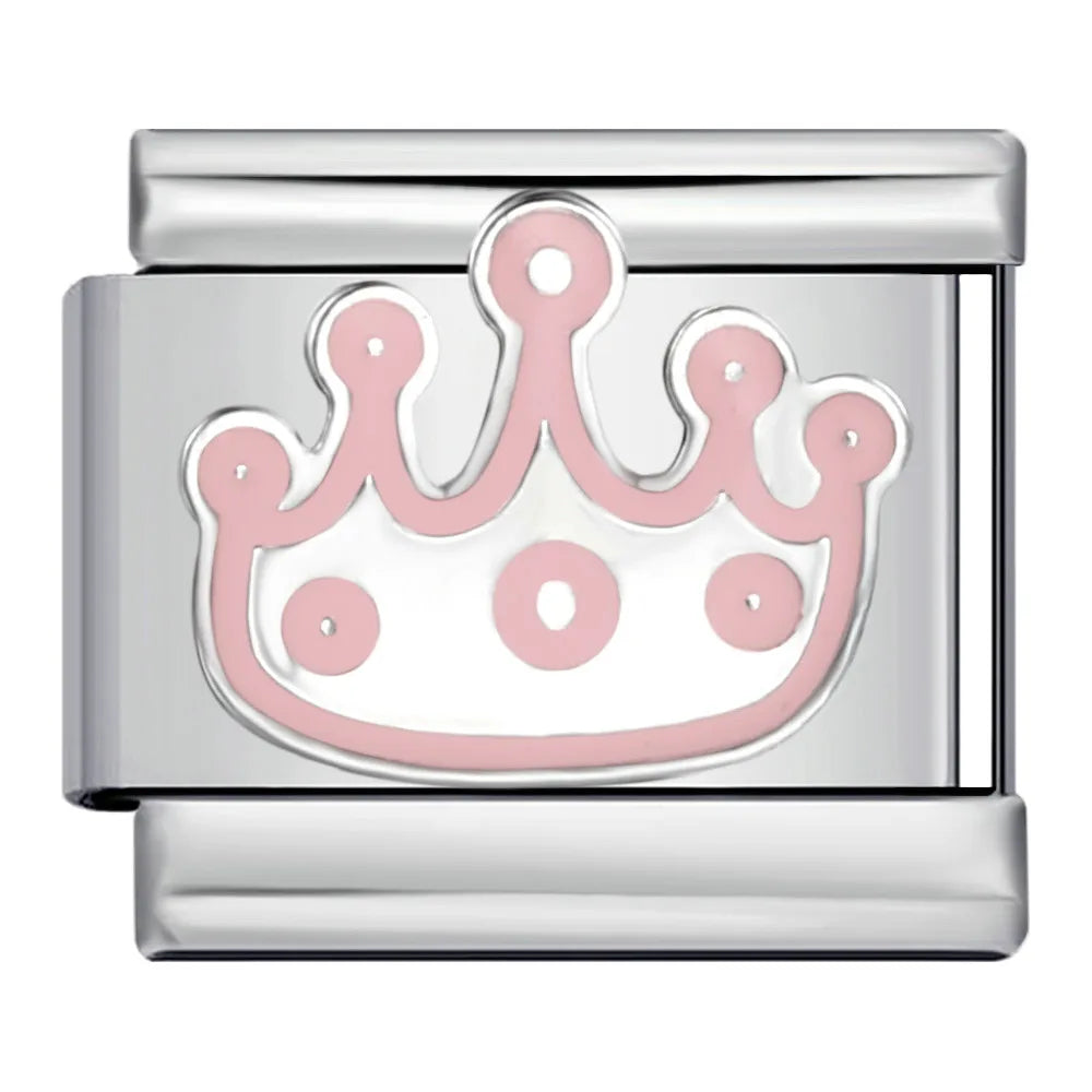 Silber-Charm Essential Krone