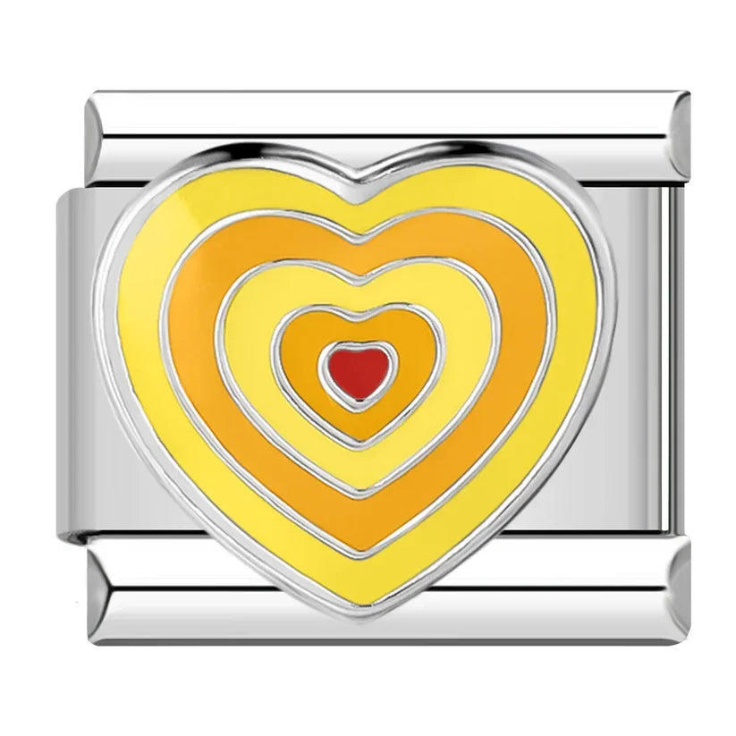 Silber-Charm Liebes Herz