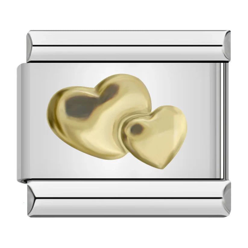 Silber-Charm Liebes Herzen