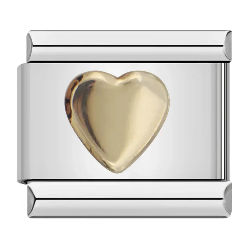 Silber-Charm Liebes Herz