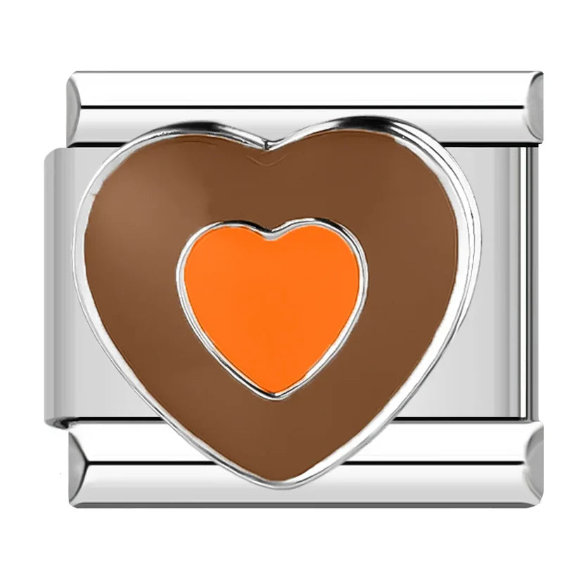 Silber-Charm Liebes Herz