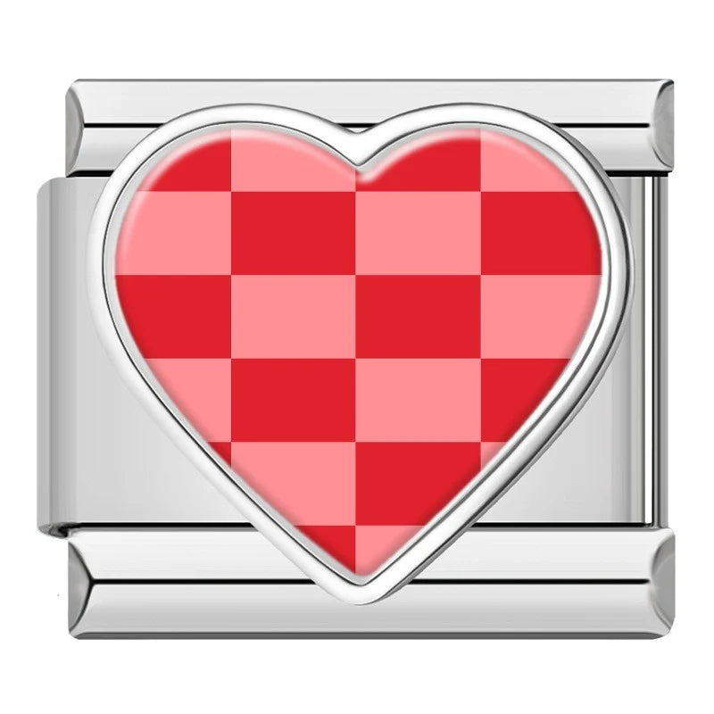 Silber-Charm Liebes Herz