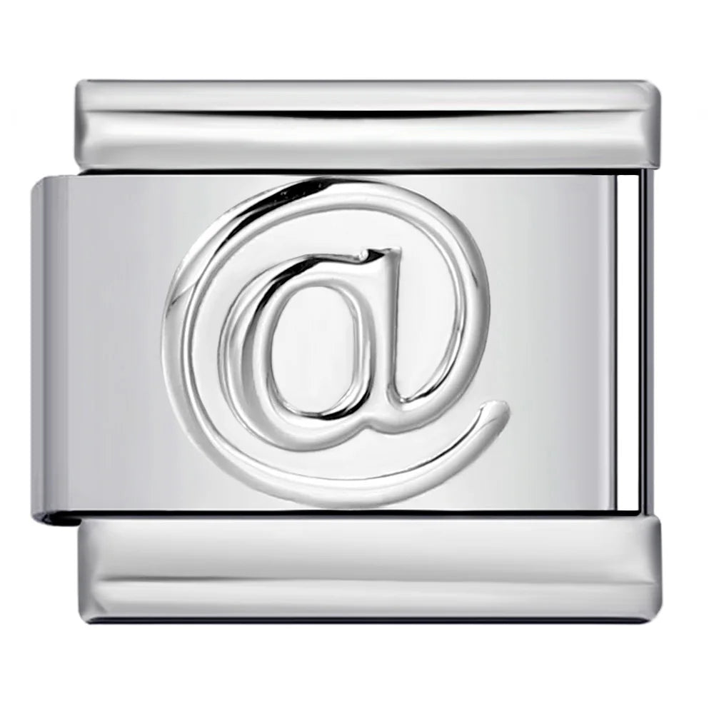 Silber-Charm @ Symbol