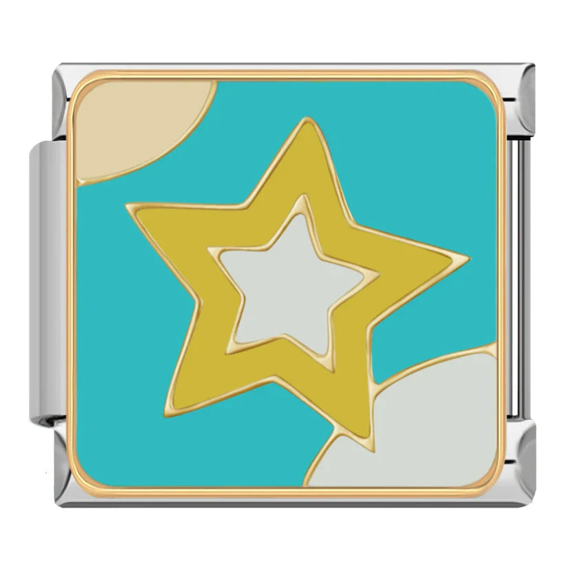Silber-Charm Universum Stern
