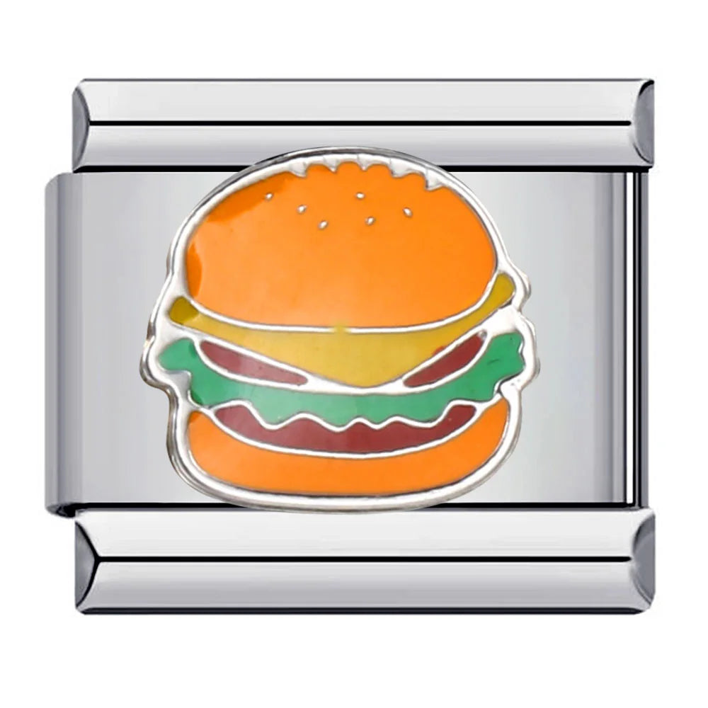 Silber-Charm Food & Drink Burger
